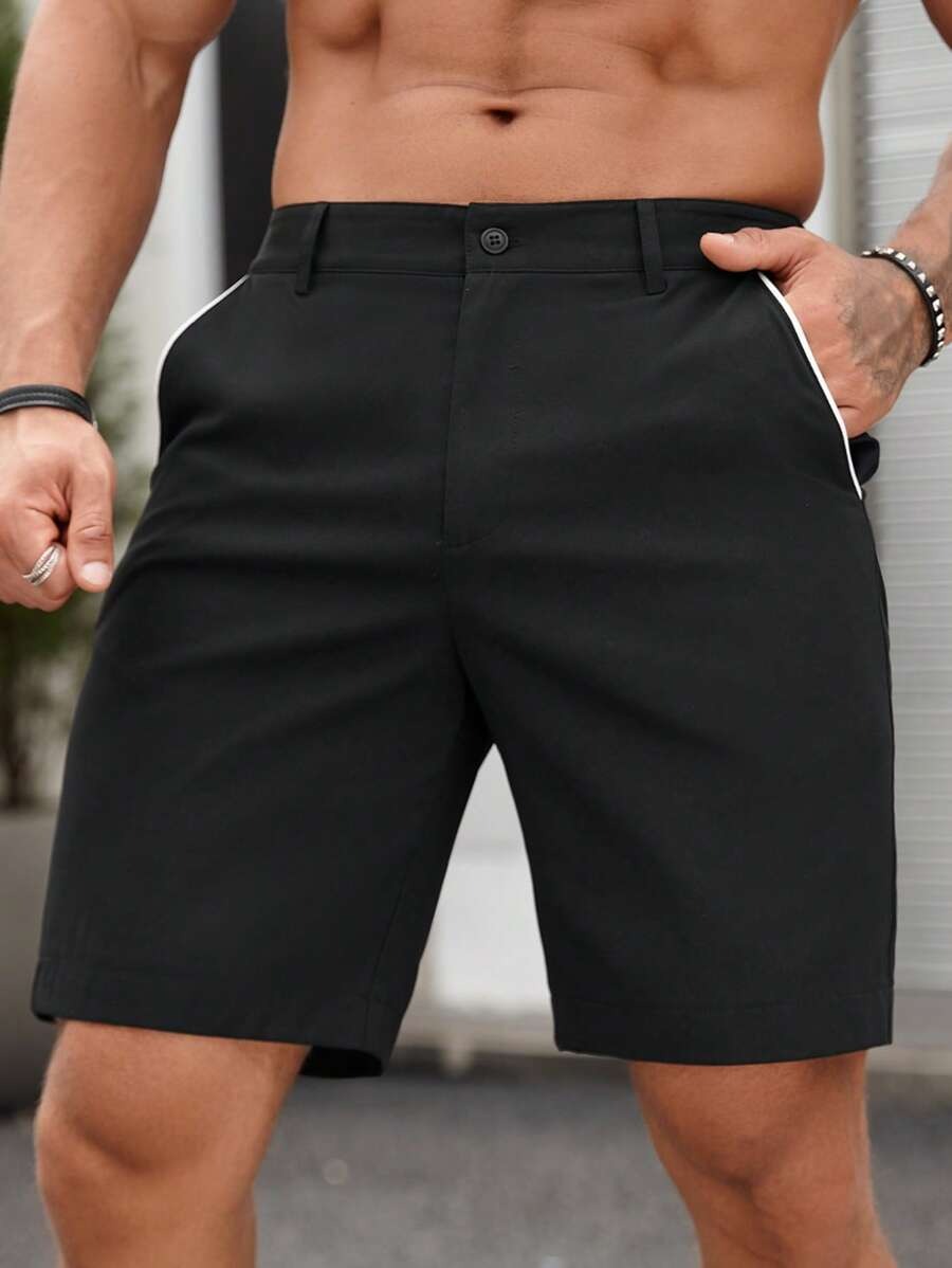 Men Fashion Slim Fit Chino Sho - Shorts Chino Slim ulasan dan harga