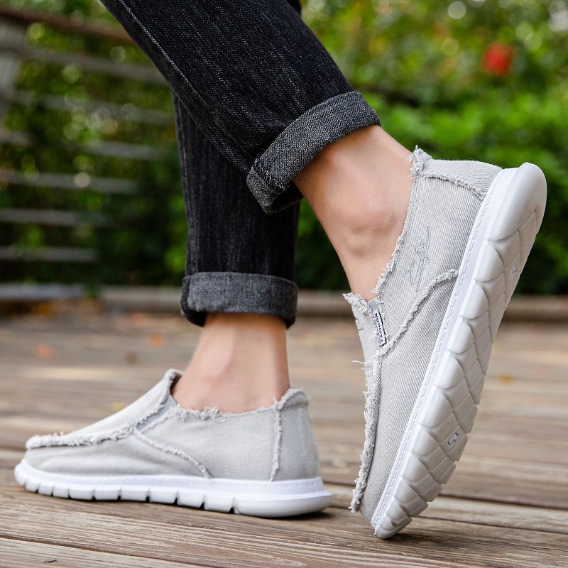 Canvas Shoes For Mens Summer B - Espadrille Slip On ulasan dan harga