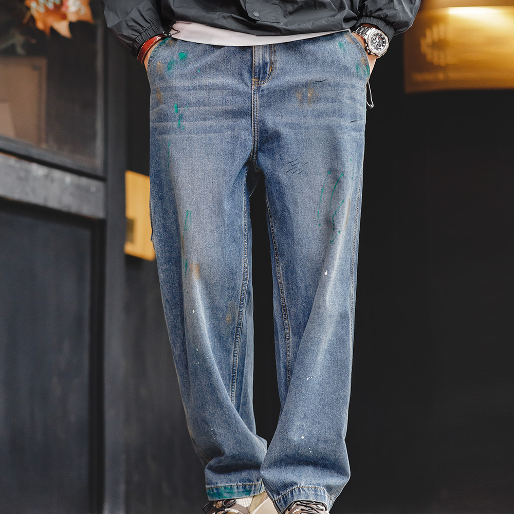 Maden Light Blue Splash-ink Gr - Levis Jeans 501 ulasan dan harga